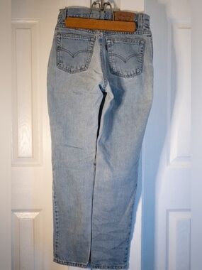 Levi's Light Blue Straight Leg Jeans